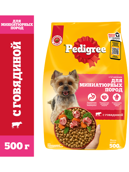 PEDIGREE® для взрослых собак миниатюрных пород